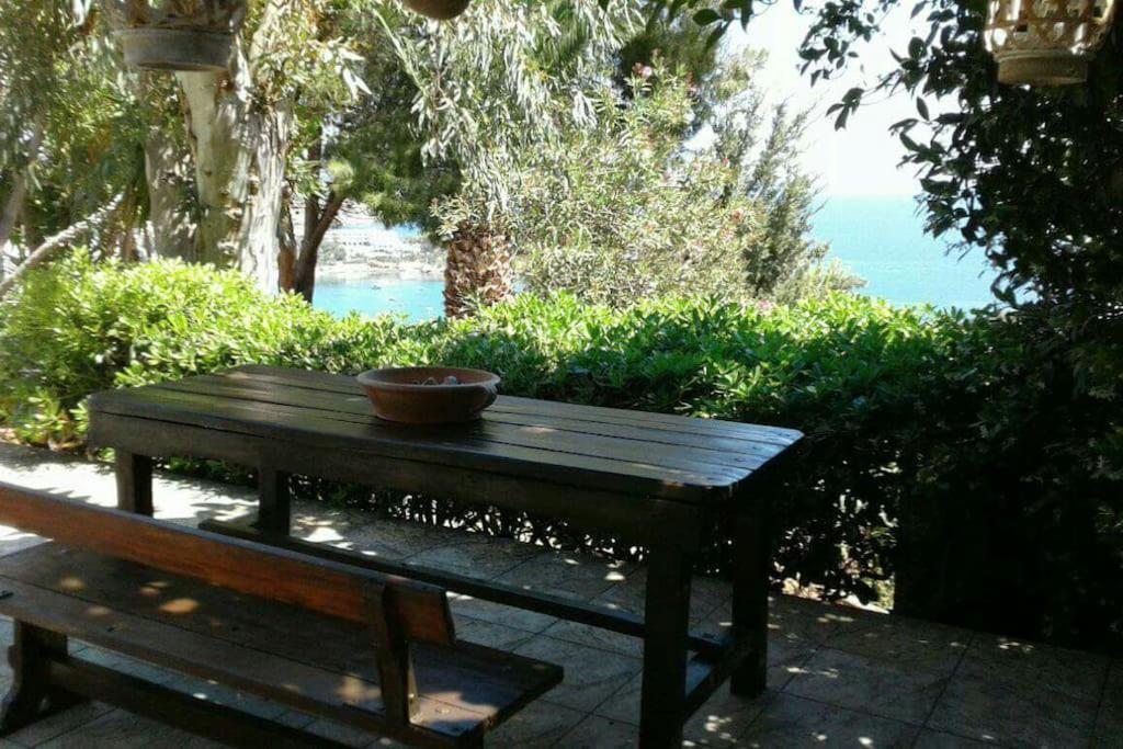 Endless Blue Villa - Amazing Sea View Agia Pelagia Eksteriør billede
