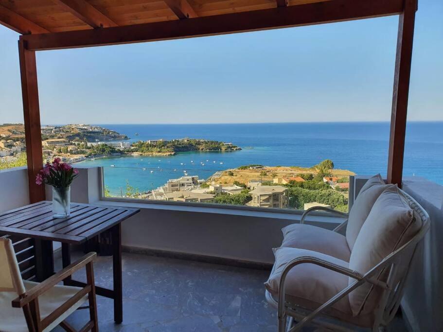 Endless Blue Villa - Amazing Sea View Agia Pelagia Eksteriør billede